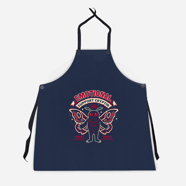 Emotional Support Cryptid-Unisex-Kitchen-Apron-Nemons