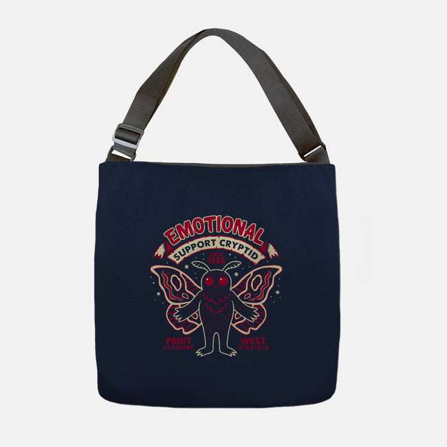Emotional Support Cryptid-None-Adjustable Tote-Bag-Nemons