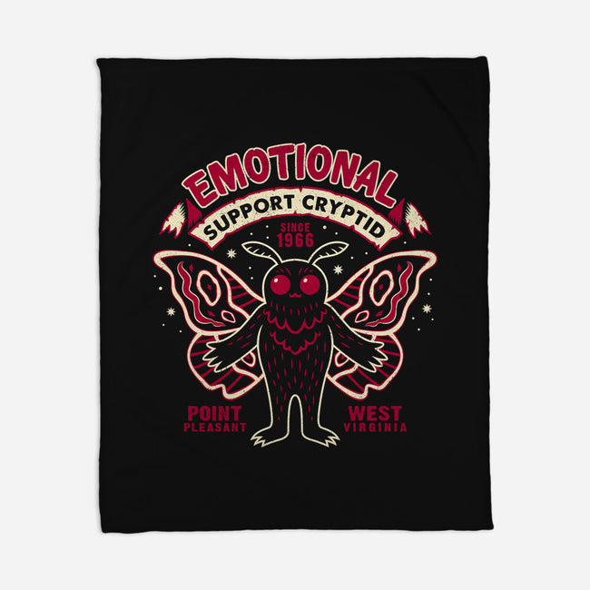 Emotional Support Cryptid-None-Fleece-Blanket-Nemons