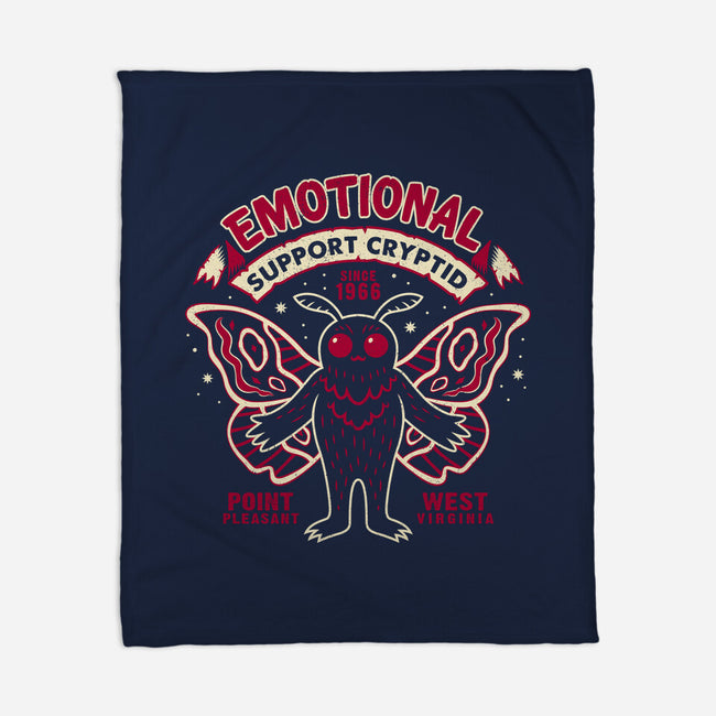 Emotional Support Cryptid-None-Fleece-Blanket-Nemons