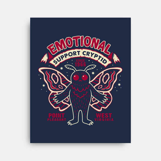 Emotional Support Cryptid-None-Stretched-Canvas-Nemons