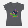 The Fresh Boss-Womens-V-Neck-Tee-Getsousa!