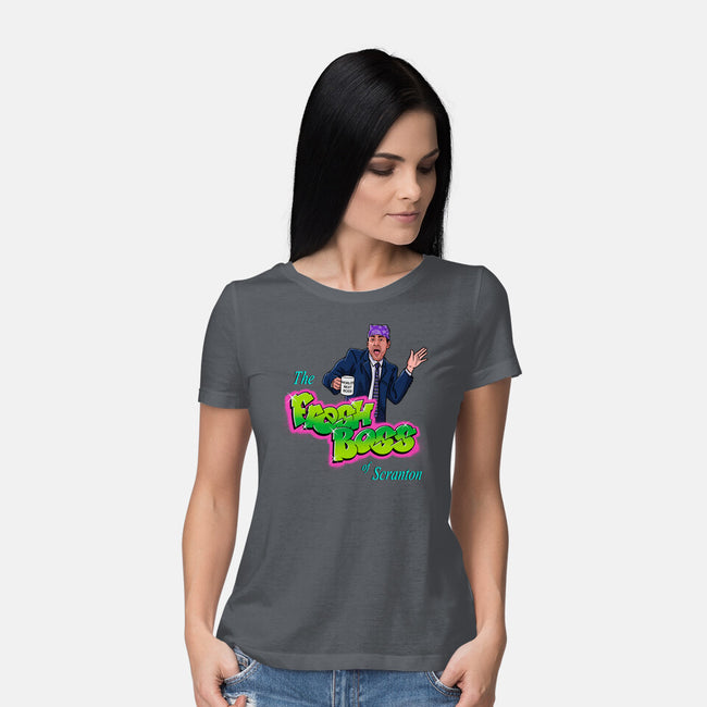 The Fresh Boss-Womens-Basic-Tee-Getsousa!