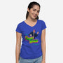 The Fresh Boss-Womens-V-Neck-Tee-Getsousa!