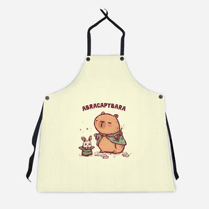Abracapybara-Unisex-Kitchen-Apron-kg07