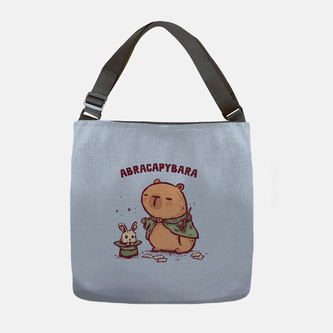 Abracapybara-None-Adjustable Tote-Bag-kg07