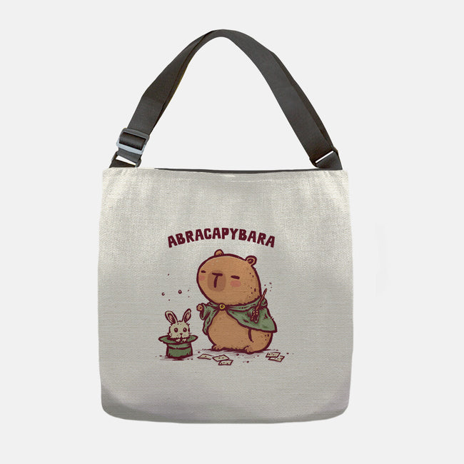 Abracapybara-None-Adjustable Tote-Bag-kg07
