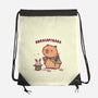 Abracapybara-None-Drawstring-Bag-kg07