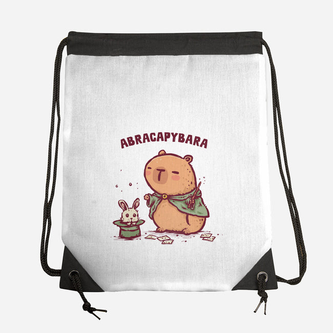 Abracapybara-None-Drawstring-Bag-kg07