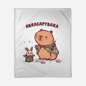 Abracapybara-None-Fleece-Blanket-kg07