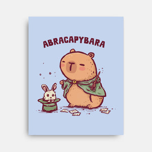 Abracapybara-None-Stretched-Canvas-kg07