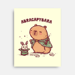 Abracapybara-None-Stretched-Canvas-kg07