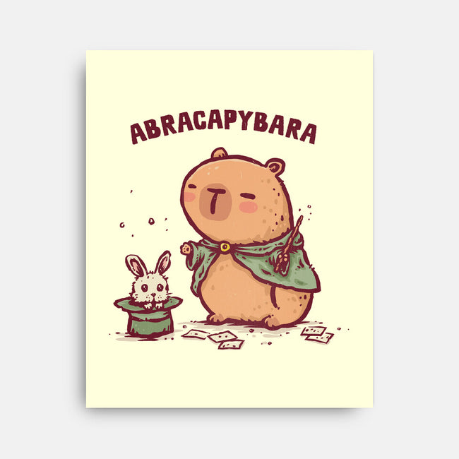 Abracapybara-None-Stretched-Canvas-kg07