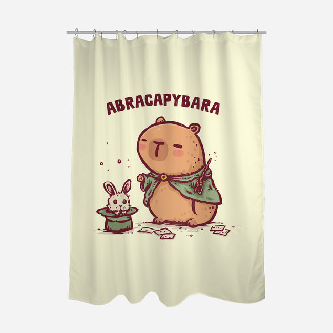 Abracapybara-None-Polyester-Shower Curtain-kg07
