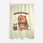 Abracapybara-None-Polyester-Shower Curtain-kg07