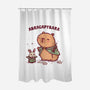 Abracapybara-None-Polyester-Shower Curtain-kg07