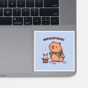 Abracapybara-None-Glossy-Sticker-kg07