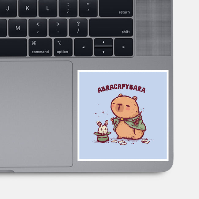 Abracapybara-None-Glossy-Sticker-kg07