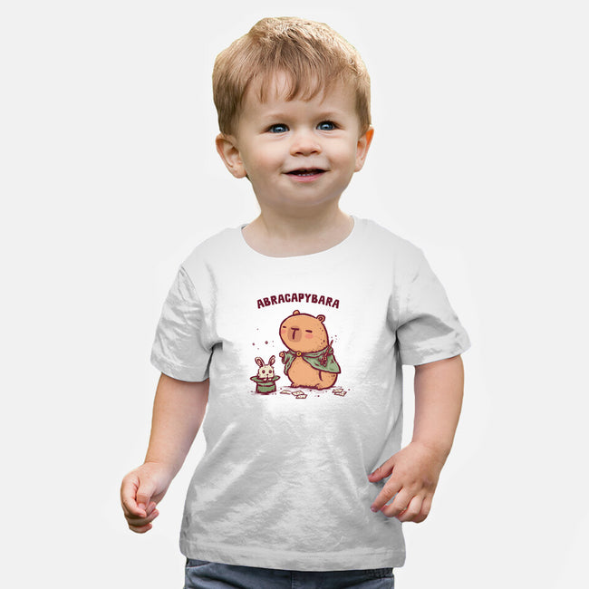 Abracapybara-Baby-Basic-Tee-kg07