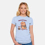 Abracapybara-Womens-Fitted-Tee-kg07