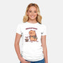 Abracapybara-Womens-Fitted-Tee-kg07