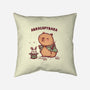 Abracapybara-None-Removable Cover w Insert-Throw Pillow-kg07
