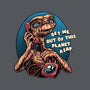Phone Call To Space-None-Removable Cover w Insert-Throw Pillow-glitchygorilla