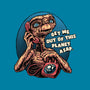 Phone Call To Space-None-Adjustable Tote-Bag-glitchygorilla