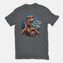 Phone Call To Space-Womens-Fitted-Tee-glitchygorilla