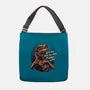 Phone Call To Space-None-Adjustable Tote-Bag-glitchygorilla
