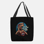 Phone Call To Space-None-Basic Tote-Bag-glitchygorilla