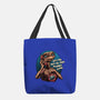 Phone Call To Space-None-Basic Tote-Bag-glitchygorilla