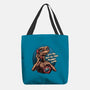 Phone Call To Space-None-Basic Tote-Bag-glitchygorilla