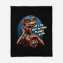 Phone Call To Space-None-Fleece-Blanket-glitchygorilla