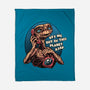 Phone Call To Space-None-Fleece-Blanket-glitchygorilla