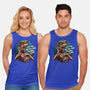 Phone Call To Space-Unisex-Basic-Tank-glitchygorilla
