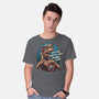 Phone Call To Space-Mens-Basic-Tee-glitchygorilla