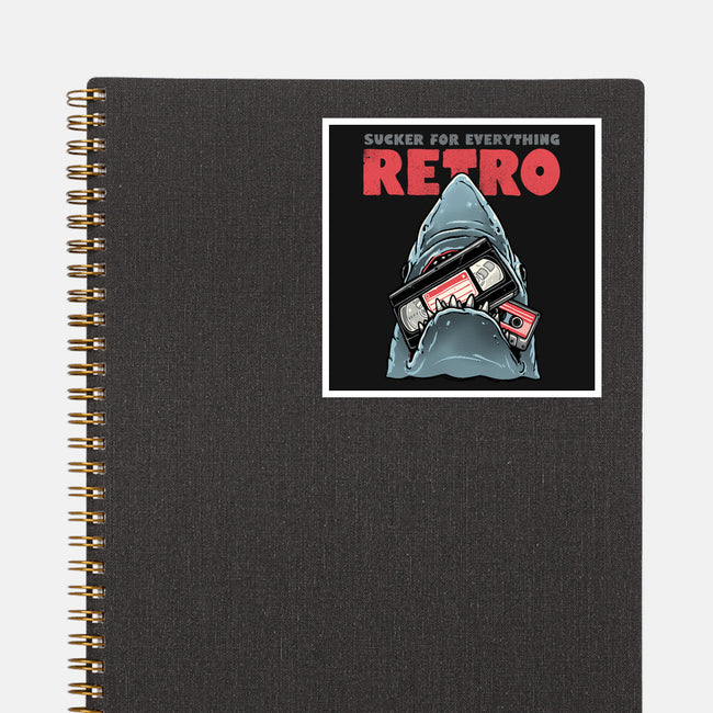 Everything Retro-None-Glossy-Sticker-glitchygorilla