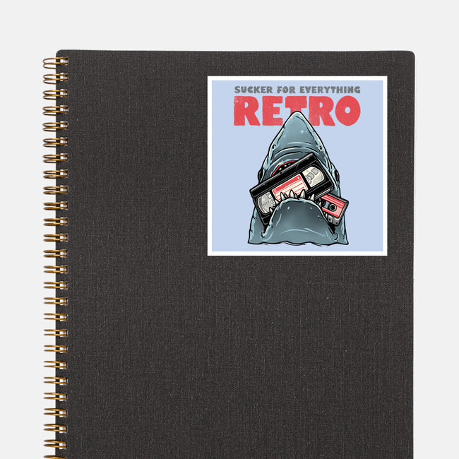 Everything Retro-None-Glossy-Sticker-glitchygorilla