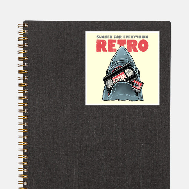 Everything Retro-None-Glossy-Sticker-glitchygorilla