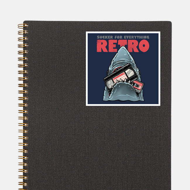 Everything Retro-None-Glossy-Sticker-glitchygorilla