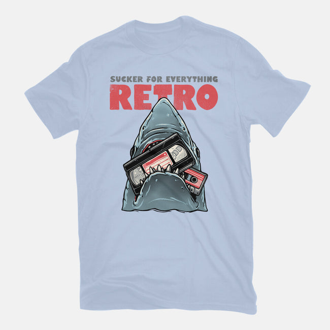 Everything Retro-Womens-Fitted-Tee-glitchygorilla