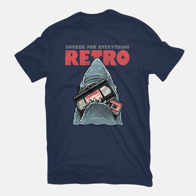 Everything Retro-Womens-Fitted-Tee-glitchygorilla
