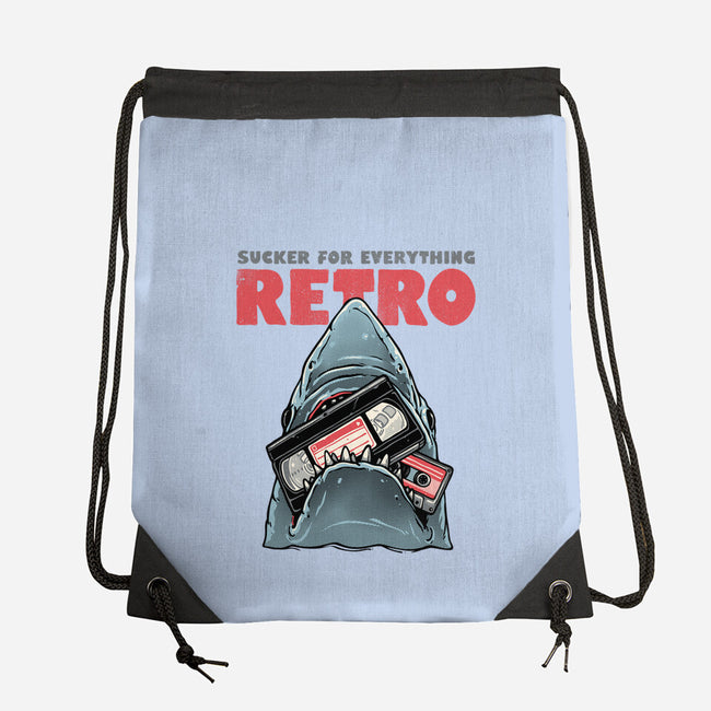 Everything Retro-None-Drawstring-Bag-glitchygorilla