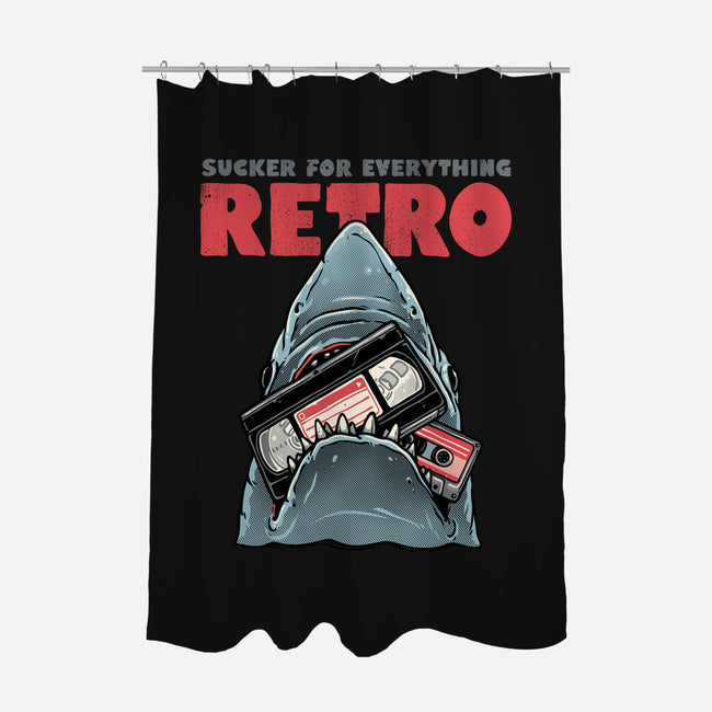Everything Retro-None-Polyester-Shower Curtain-glitchygorilla