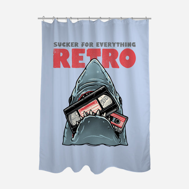 Everything Retro-None-Polyester-Shower Curtain-glitchygorilla