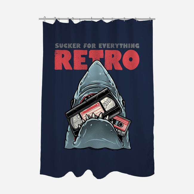Everything Retro-None-Polyester-Shower Curtain-glitchygorilla