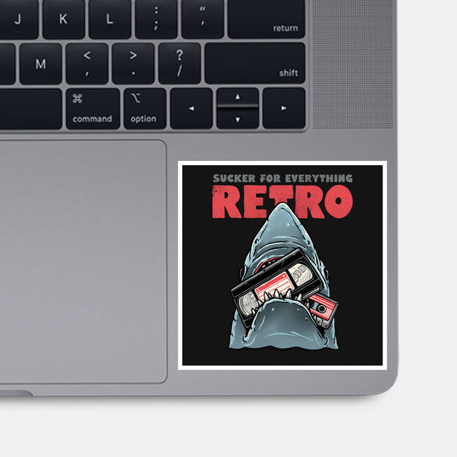 Everything Retro-None-Glossy-Sticker-glitchygorilla