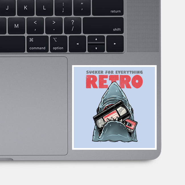 Everything Retro-None-Glossy-Sticker-glitchygorilla