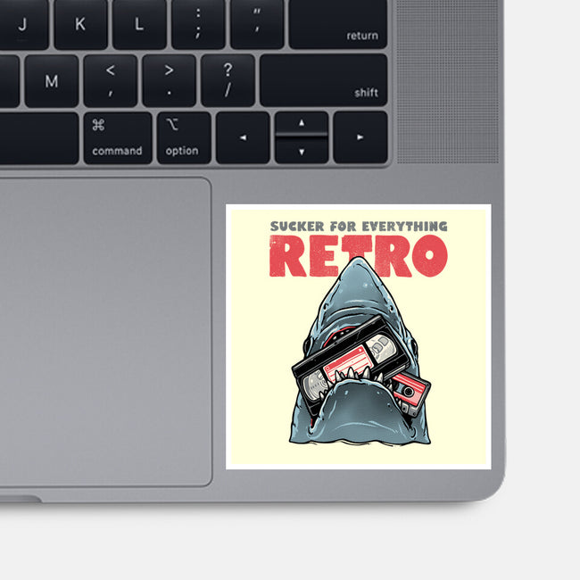 Everything Retro-None-Glossy-Sticker-glitchygorilla